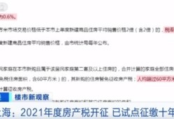 上海百万房产税怎么交费(上海100万房子)