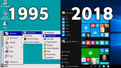 windows95（windows95和98的区别）