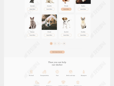 宠物网站设计模板(宠物网站设计模板图片)