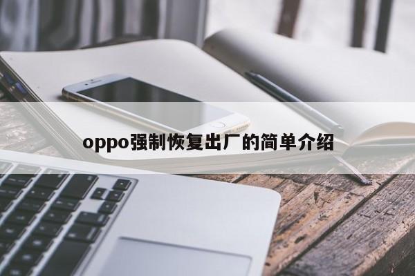 oppo强制恢复出厂的简单介绍[20240518更新]