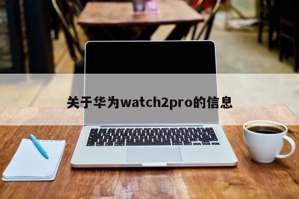 关于华为watch2pro的信息[20240521更新]