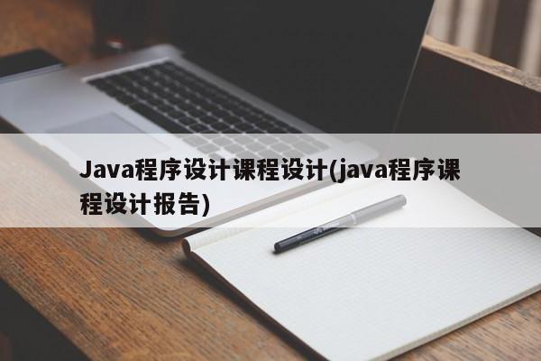 Java程序设计课程设计(java程序课程设计报告)