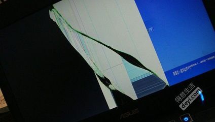 电脑屏幕受撞击后花屏了,电脑屏幕受撞击后花屏了修要多久